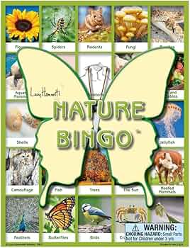 Lucy Hammett Games Nature Bingo Educational Game by Lucy Hammett Games - American Made