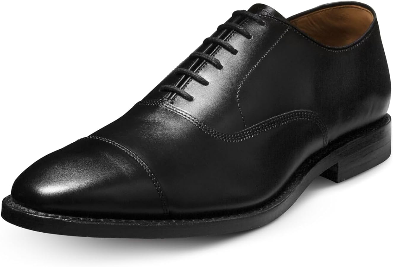 Allen Edmonds Park Avenue Cap-Toe Oxford Dress Shoe Black by Allen Edmonds - American Made