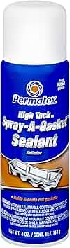 Permatex High Tack Spray-A-Gasket Sealant 4oz by Permatex - American Made