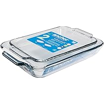 Anchor Hocking Glass Baking Dishes 2-Piece Set 2Qt and 3Qt by Anchor Hocking - American Made