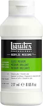 Liquitex Professional Gloss Fluid Medium 237ml 8oz by Liquitex - American Made