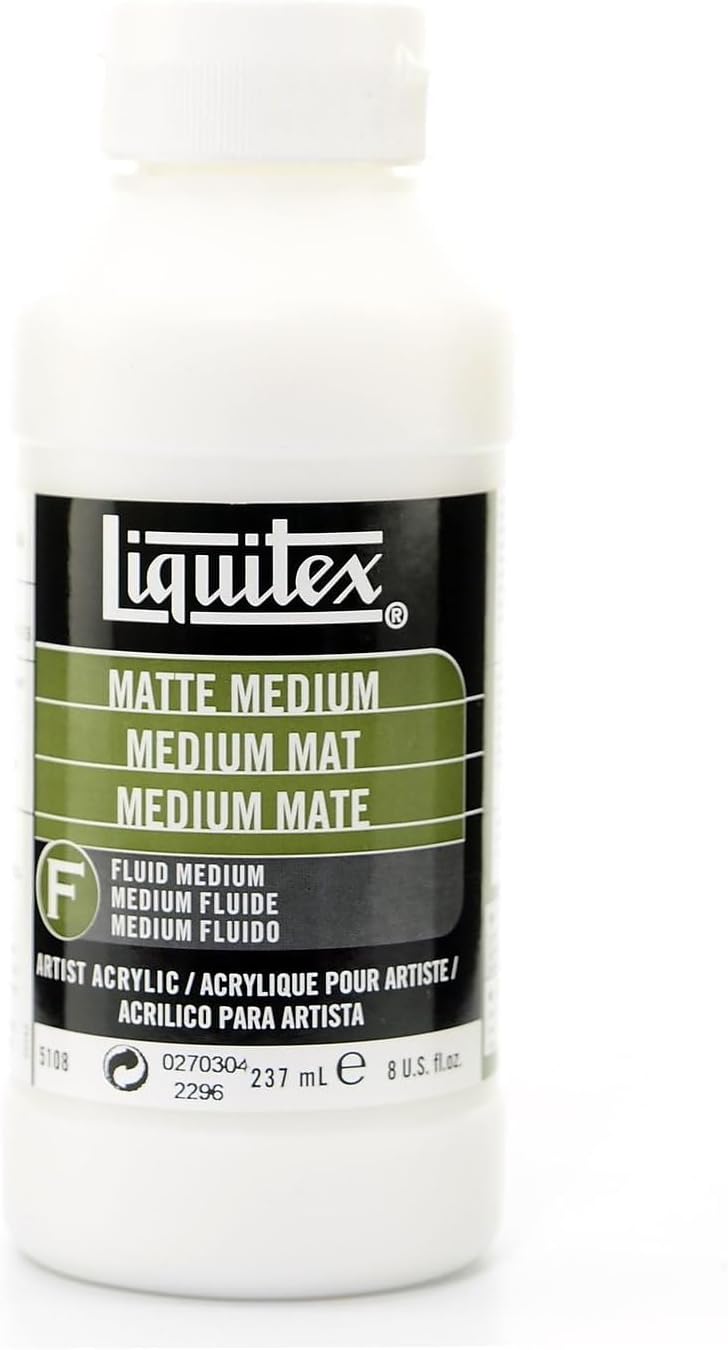 Liquitex Professional Matte Medium 8oz by Liquitex - American Made