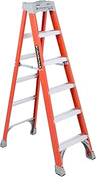 Louisville Ladder 6-Foot Fiberglass Step Ladder — 300-Pound Capacity, Type IA by Louisville Ladder - American Made