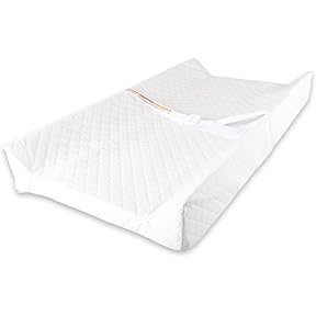 LA Baby Contoured Waterproof Changing Pad 30 Inch White by LA Baby - American Made