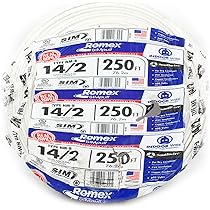 Southwire ROMEX 14-2 with Ground NM-B Wire 250 Foot by Southwire - American Made