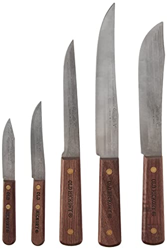 Ontario Knife Co. 5-Piece Old Hickory Knife Set 705 by Ontario Knife Company - American Made