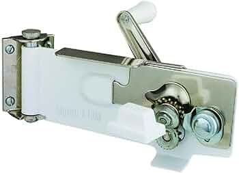Swing-A-Way 609WH Wall-Mount Can Opener with Magnet White by Swing-A-Way - American Made