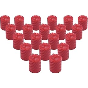 Root Candles Scented Votive Candles Box of 18 Mulled Cider by Root Candles - American Made