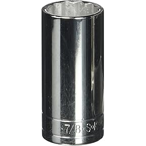 SK Professional Tools 3/4 Inch Drive 12-Point Chrome Socket 7/8 Inch by SK Professional Tools - American Made