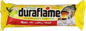Duraflame Natural Firelog 4-Hour 6lb Single by Duraflame - American Made