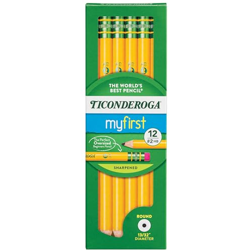 Ticonderoga My First Pencil 7-inch Pre-Sharpened by Ticonderoga - American Made