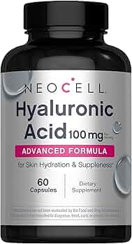 NeoCell Hyaluronic Acid 100 mg 60 Capsules by NeoCell - American Made