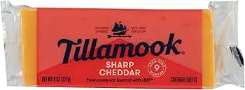 Tillamook Sharp Cheddar Cheese 8oz Block by Tillamook - American Made