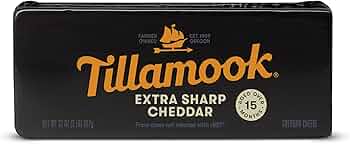 Tillamook Extra Sharp Cheddar 32oz Block by Tillamook - American Made