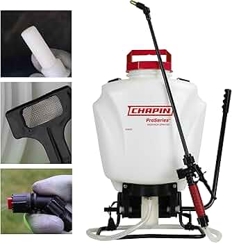 Chapin 61800 ProSeries 4-Gallon Professional Backpack Sprayer by Chapin International - American Made