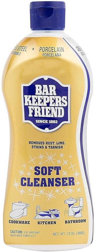 Bar Keepers Friend Soft Cleanser Premixed Liquid Formula 13 oz by Bar Keepers Friend - American Made