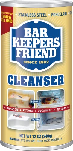 Bar Keepers Friend Cleanser and Polish 12 oz by Bar Keepers Friend - American Made