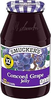Smucker's Concord Grape Jelly 32 oz by Smucker's - American Made