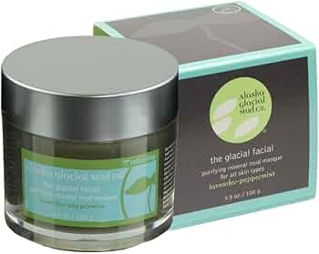 Alaska Glacial Mud Purifying Mineral Mask Lavender Peppermint by Alaska Glacial Mud - American Made