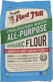 Bob's Red Mill Organic Unbleached All Purpose Flour 5lb by Bob's Red Mill - American Made