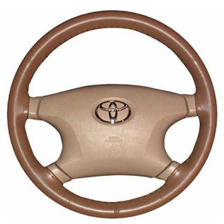 Wheelskins Original Leather Steering Wheel Cover Grey 15.5x3.75 by Wheelskins - American Made