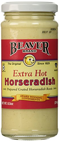 Beaver Brand Extra Hot Horseradish 8 oz by Beaver Brand - American Made
