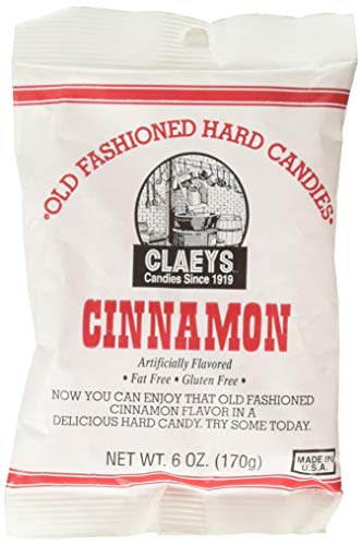 Claeys Old Fashioned Cinnamon Candy, 6-Ounce Bags (Pack of 12) by Claeys - American Made