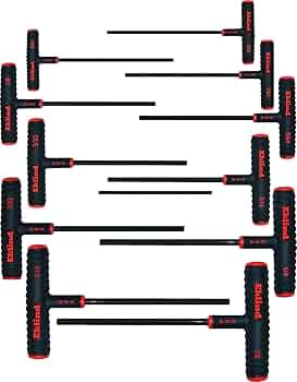 Eklind 11-Piece Power-T Handle Hex Key Set SAE 5/64 to 3/8 Inch by Eklind Tool Company - American Made