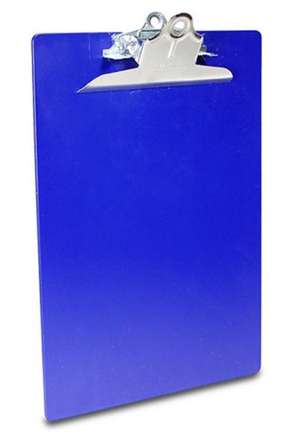 Saunders Recycled Plastic Clipboard â€” Blue Letter Size by Saunders Mfg - American Made