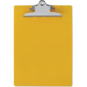 Saunders Recycled Plastic Clipboard — Blue Letter Size by Saunders Mfg - American Made
