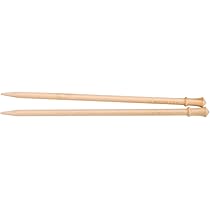 Brittany Single Point Knitting Needles 10-Inch Size 8 5mm Birchwood USA by Brittany Needles - American Made