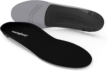 Superfeet All-Purpose Low Arch Insoles Black by Superfeet - American Made