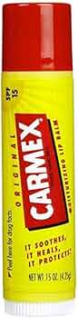 Carmex Original Medicated Lip Balm Stick SPF 15 by Carmex - American Made