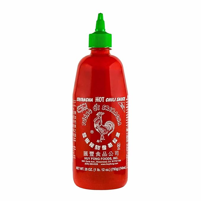 Huy Fong Sriracha Hot Chili Sauce 28 oz by Huy Fong Foods - American Made