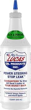Lucas Oil 10011 Power Steering Stop Leak 1 Quart by Lucas Oil - American Made