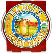 Badger Foot Balm Peppermint & Tea Tree, 2oz by Badger - American Made