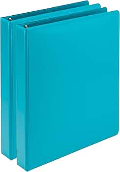 Samsill Plant-Based 1 Inch View Binder, Made in USA (2 Pack) by Samsill - American Made