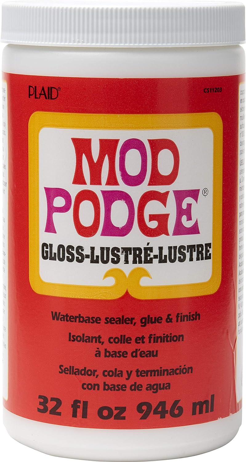 Mod Podge Gloss Sealer Glue and Finish 32 oz by Mod Podge - American Made