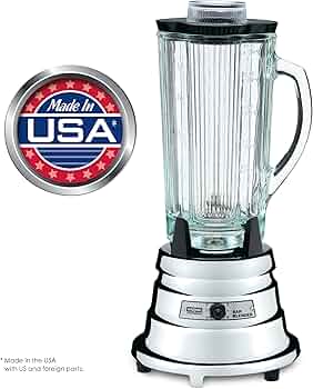 Waring Commercial BB900G Chrome Bar Blender 40 oz by Waring Commercial - American Made