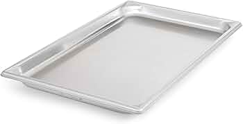 Vollrath 30012 Super Pan V Full Size Anti-Jam Stainless Steel Steam Table Pan 1.25-Inch Deep by Vollrath - American Made