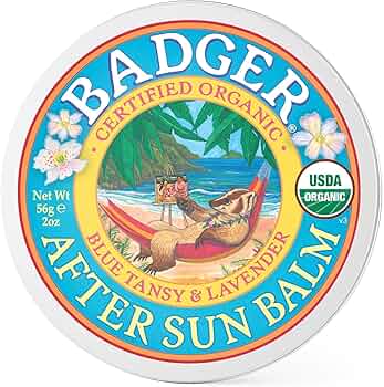 Badger After Sun Balm Blue Tansy & Lavender, 2oz by Badger - American Made