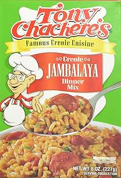 Tony Chachere's Creole Jambalaya Rice Mix 8 oz by Tony Chachere's - American Made