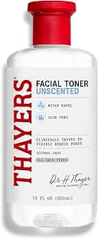 Thayers Alcohol-Free Unscented Witch Hazel Facial Toner 12 oz by Thayers - American Made