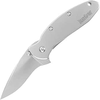 Kershaw Scallion 1620FL 2.4-Inch Stainless Frame Lock by Kershaw - American Made