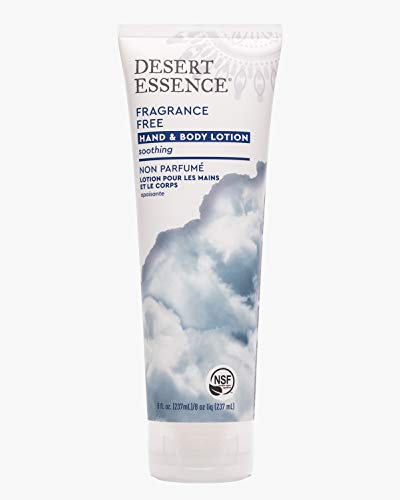 Desert Essence Moisturizing Hand and Body Lotion Fragrance Free 8 Fl Oz by Desert Essence - American Made