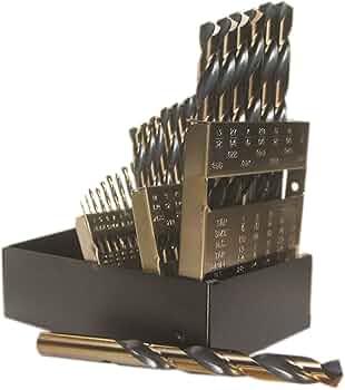 Viking Drill and Tool 29-Piece Super Premium HSS Drill Bit Set by Viking Drill and Tool - American Made