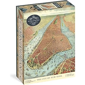 Buffalo Games New York City Panoramic Puzzle — Black and White by Buffalo Games - American Made