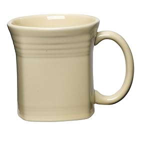 Fiesta 12-Ounce Java Mug, Ivory by Fiesta - American Made