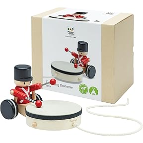 Holgate Toys HZ134 Calliope Pull Toy Wooden Whistles by Holgate Toys - American Made