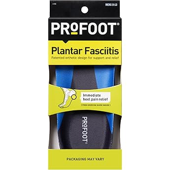 PROFOOT Triad Orthotic Insoles Men Size 8-13 by Profoot - American Made